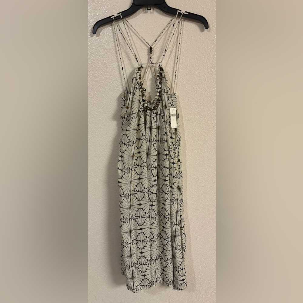 ANTHROPOLOGIE Kenzie Parrott Beaded Mini Dress NWT - Picture 4 of 10